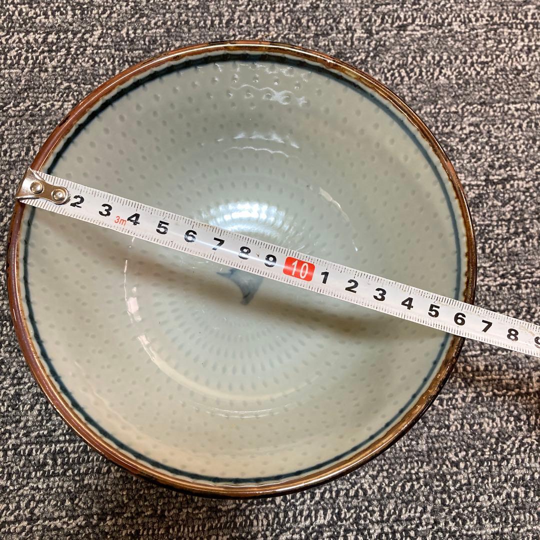 石峰　丼 トチリ矢車柄　どんぶり　うどん　そば　10個セット