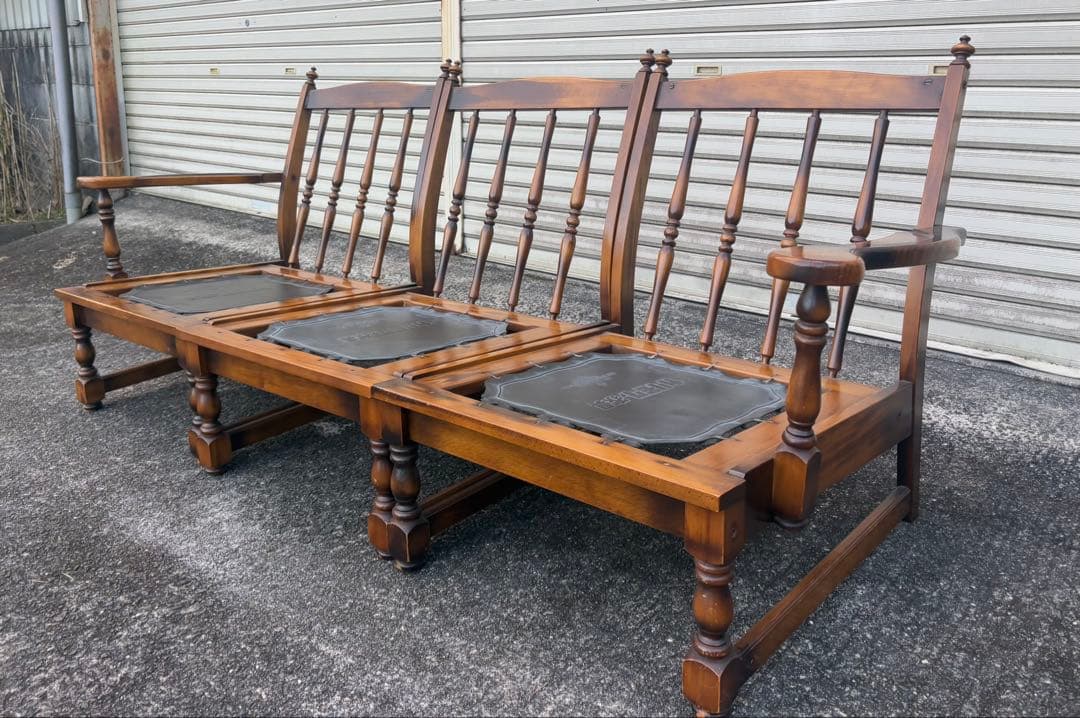 オールドKarimoku家具コロニアルシリーズ カリモクソファ値下げ！