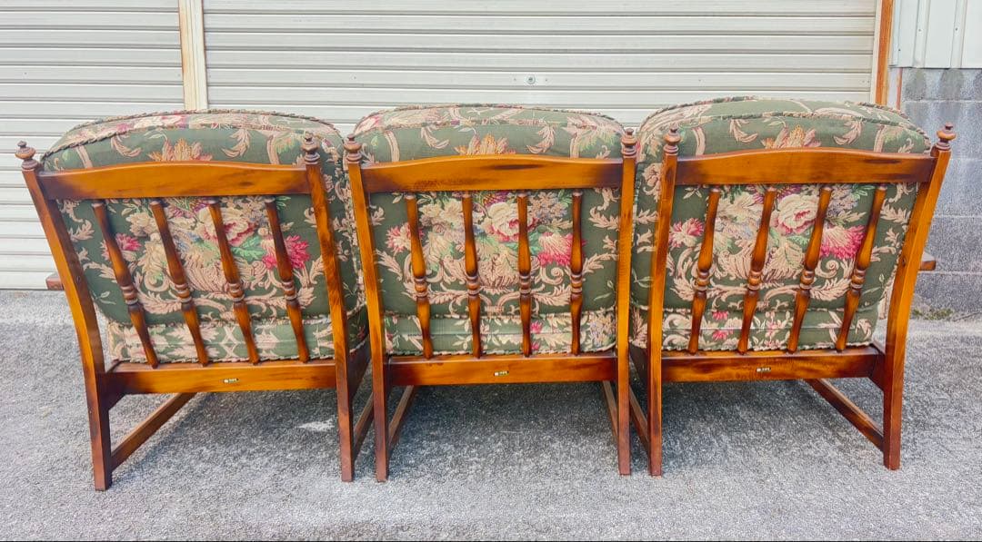 オールドKarimoku家具コロニアルシリーズ カリモクソファ値下げ！