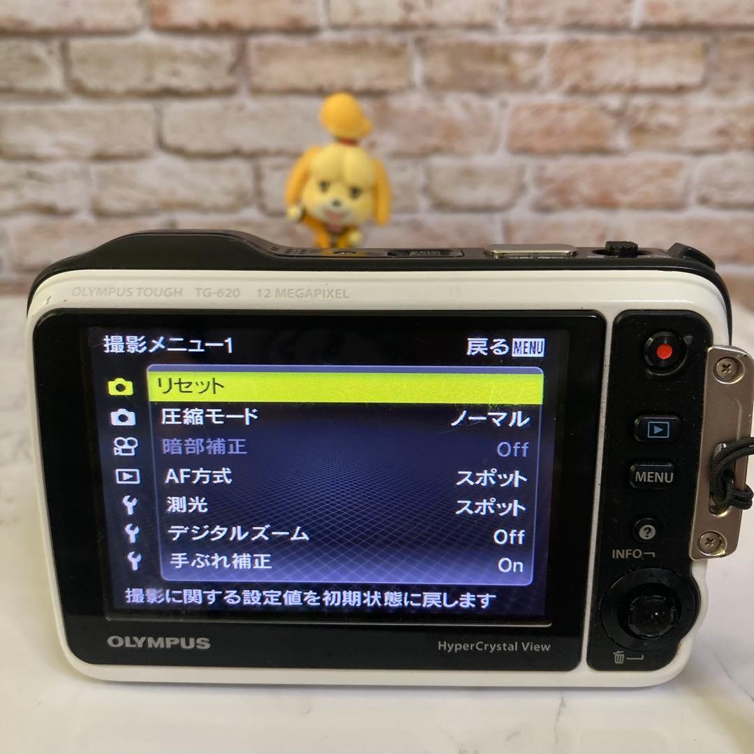 OLYMPUS TG-620 タフデジカメ 動作確認済み バッテリー