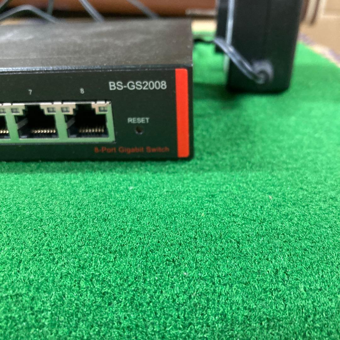 【中古特価】BS-GS2008 8ポート ギガビットスイッチ