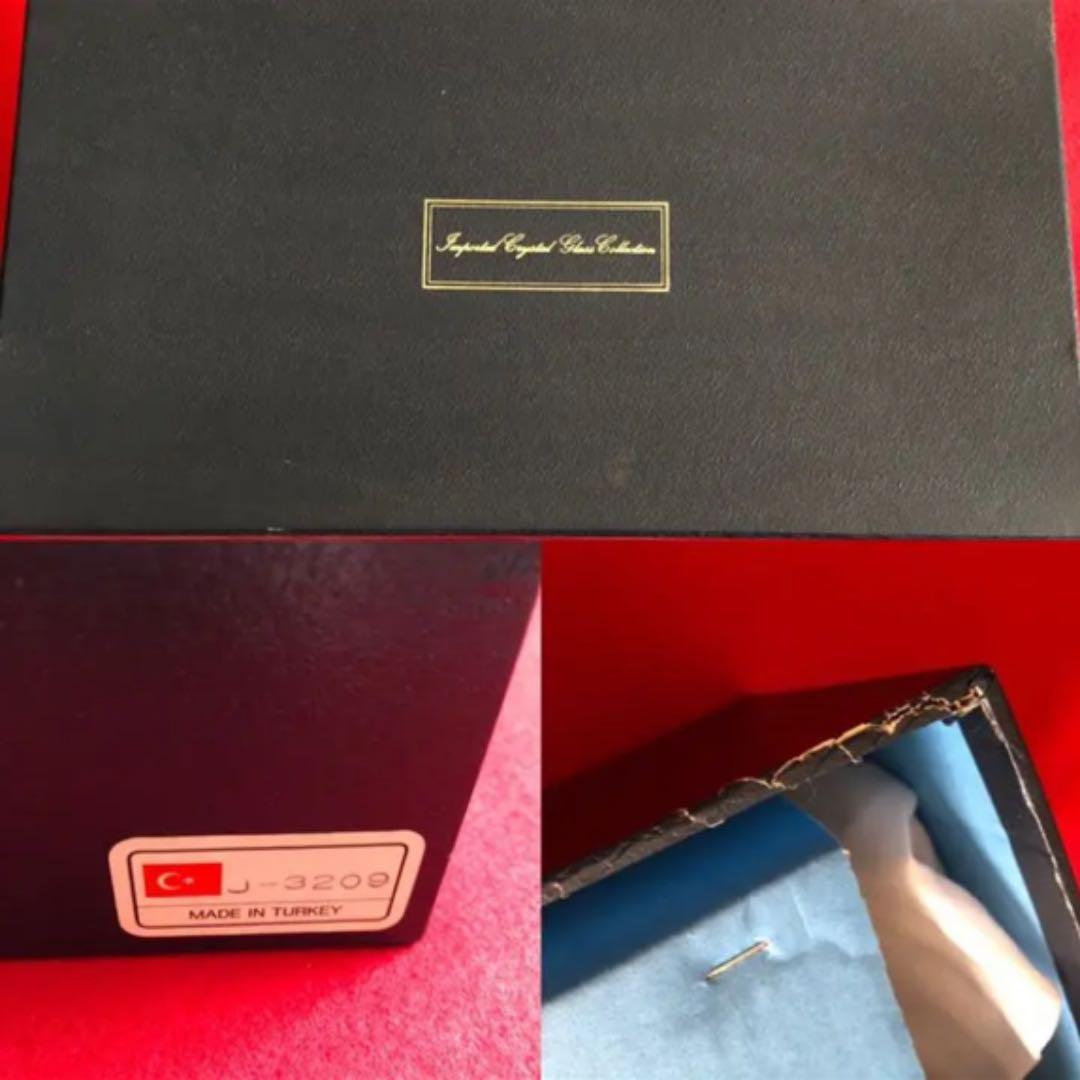 花瓶 クリスタルガラス BOSPORUS CRYSTAL 新品未使用