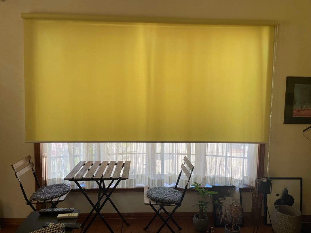 ニチベイ ロールスクリーン ソフィー 防炎 抗菌 防カビ 幅180×高さ250