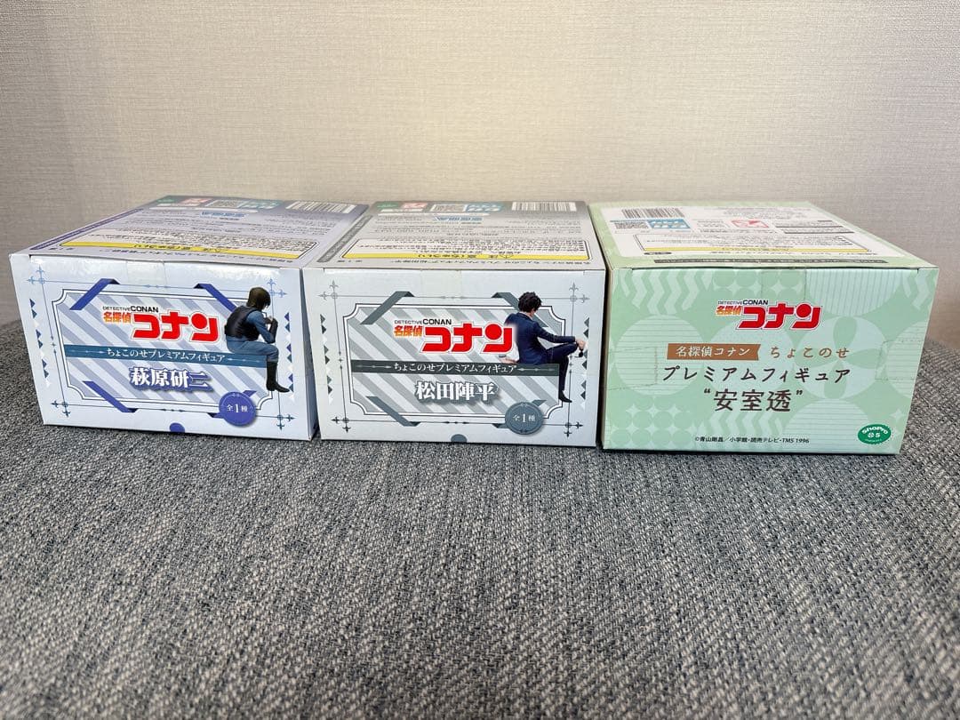 名探偵コナン ちょこのせフィギュア 萩原研二 松田陣平 安室透