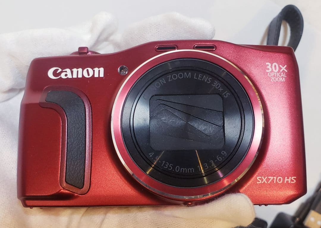 ■ 美品 ■ キヤノン　Canon PowerShot SX710 HS レッド