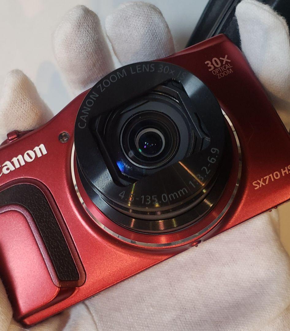■ 美品 ■ キヤノン　Canon PowerShot SX710 HS レッド