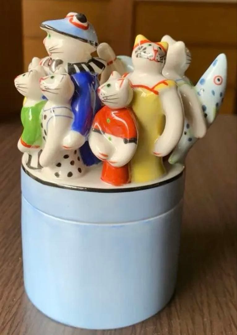 ビレロイ&ボッホ　猫の小物入れ