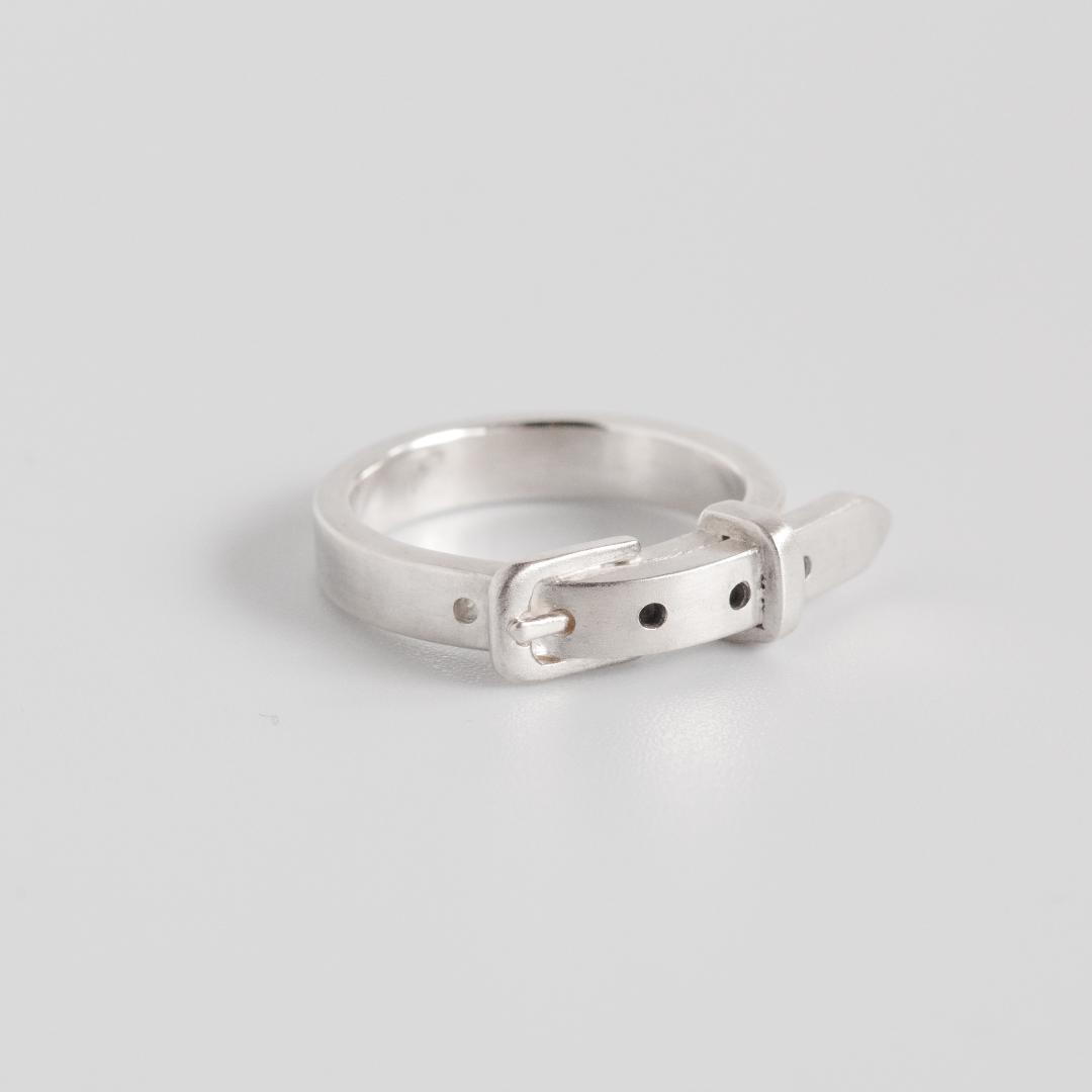 ベルトリング(帯部3.6mm) silver925 サイズ11号