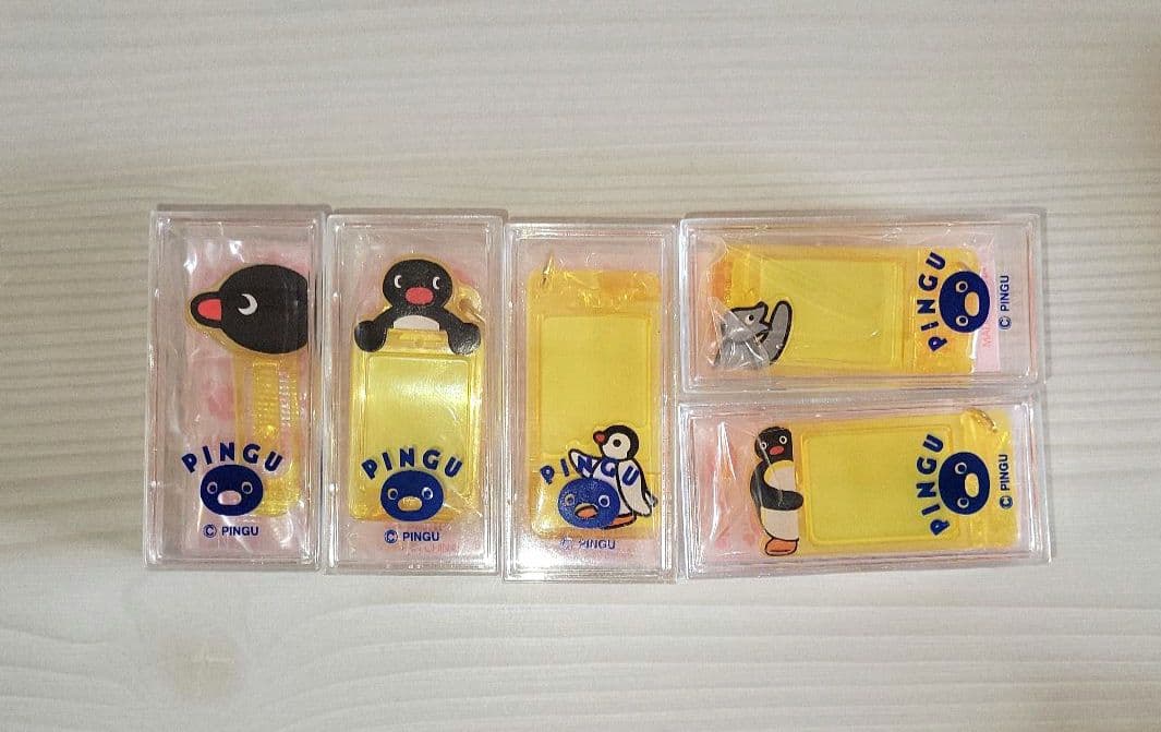 ピングー　ミニケース入り　まとめて　18点 非売品　90sレトロ　希少　当時物