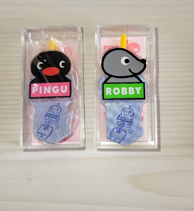 ピングー　ミニケース入り　まとめて　18点 非売品　90sレトロ　希少　当時物