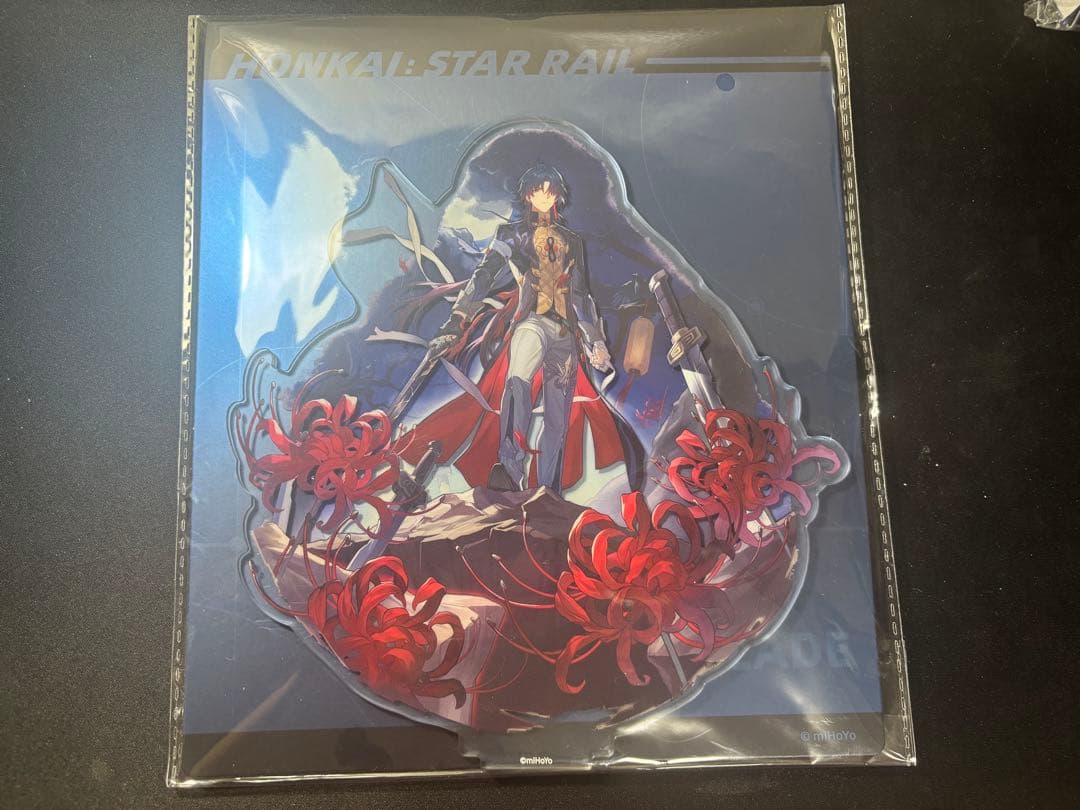 崩壊スターレイル刃鏡流銀狼公式グッズ7点セット崩スタアクリルスタンド缶バッジ