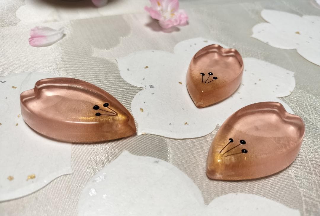 【稀少！】庫山窯　美濃焼　《桜セット》　琳派　湯呑　お茶碗　箸置き　茶道具　懐石