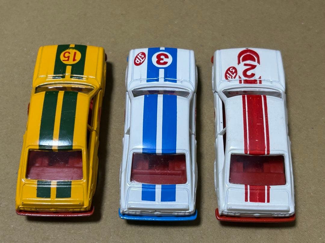 トミカ サニー クーペ 1200 GX レーシング 3台セット