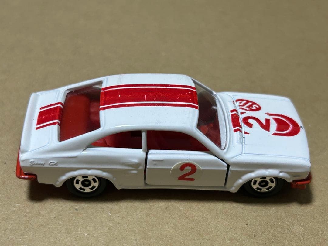 トミカ サニー クーペ 1200 GX レーシング 3台セット