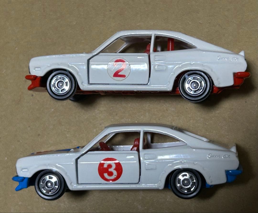 トミカ サニー クーペ 1200 GX レーシング 3台セット