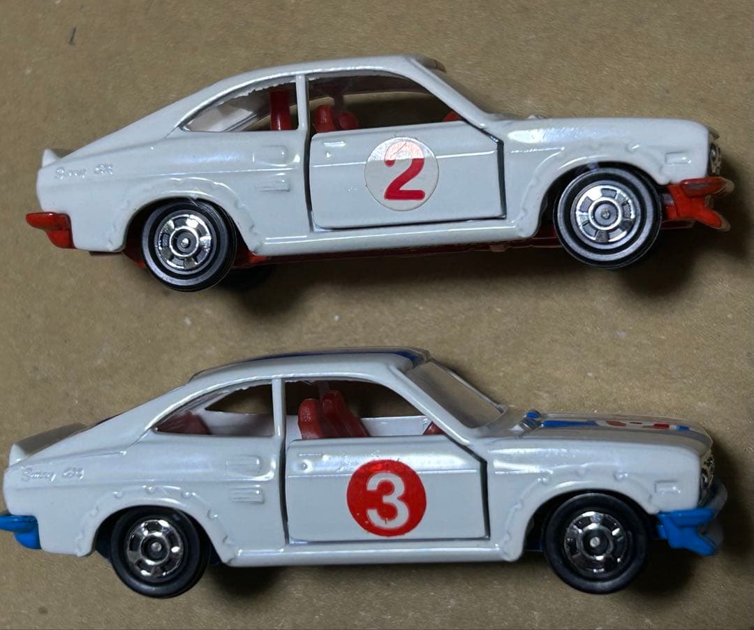 トミカ サニー クーペ 1200 GX レーシング 3台セット
