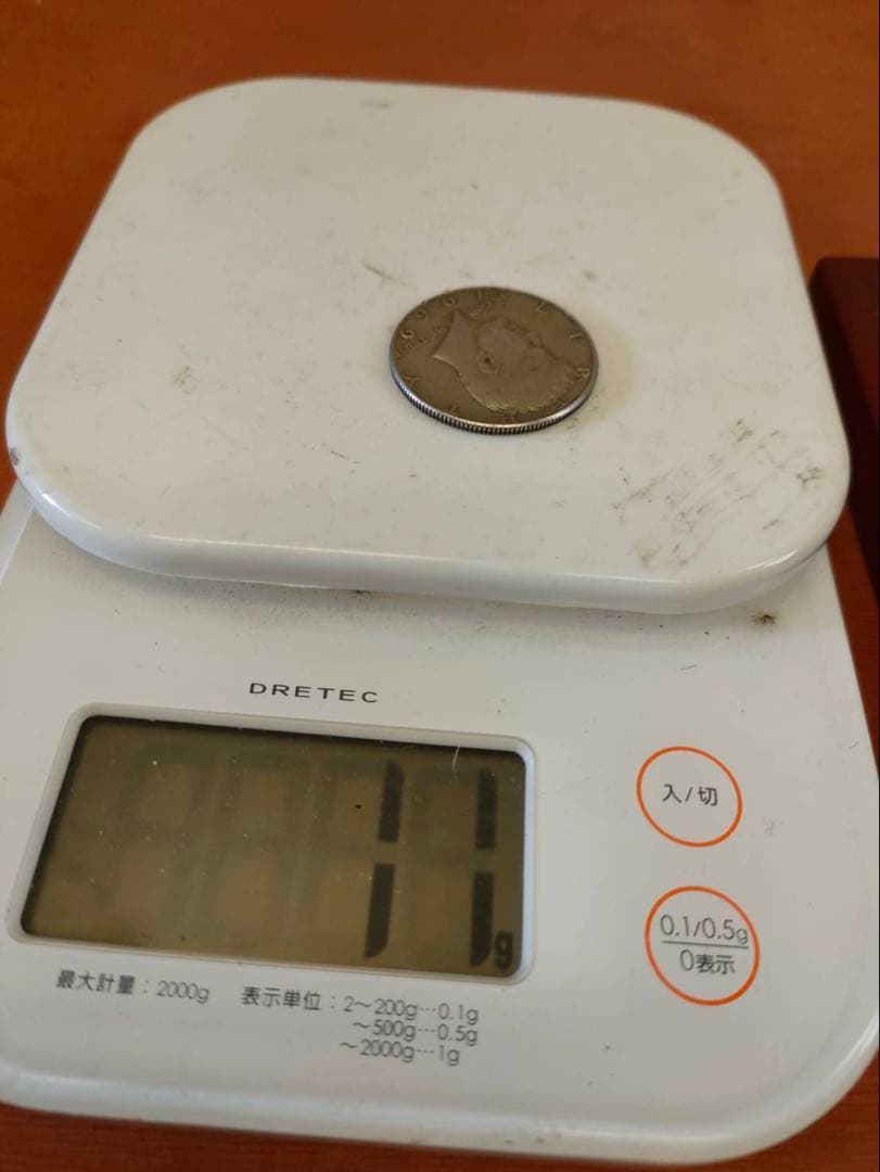 純銀メダル／ケネディハーフ 1969年 全二品