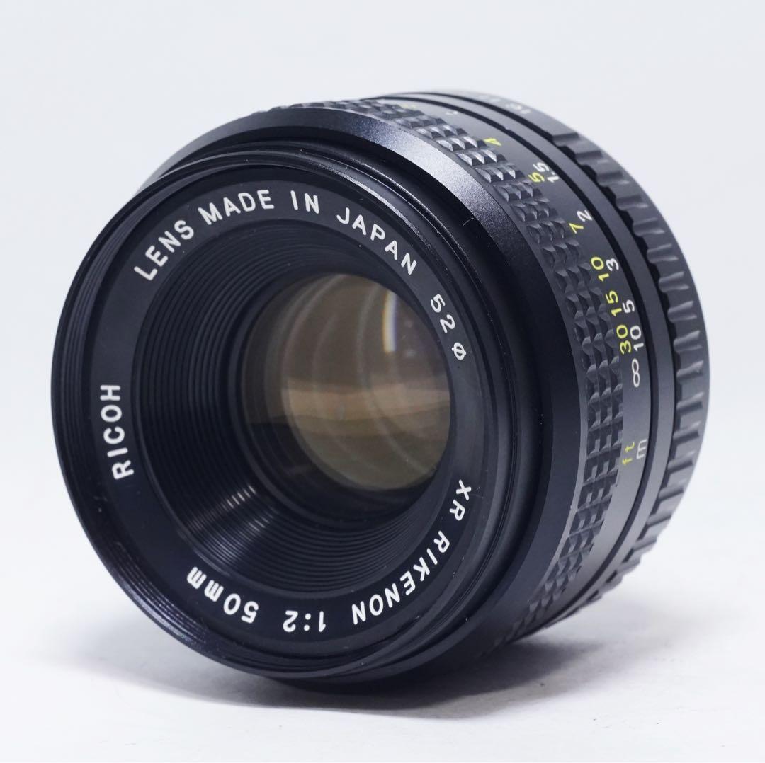 極美品 初期型 RICOH XR RIKENON 50mm F2 富岡光学