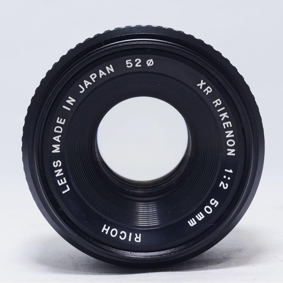 極美品 初期型 RICOH XR RIKENON 50mm F2 富岡光学