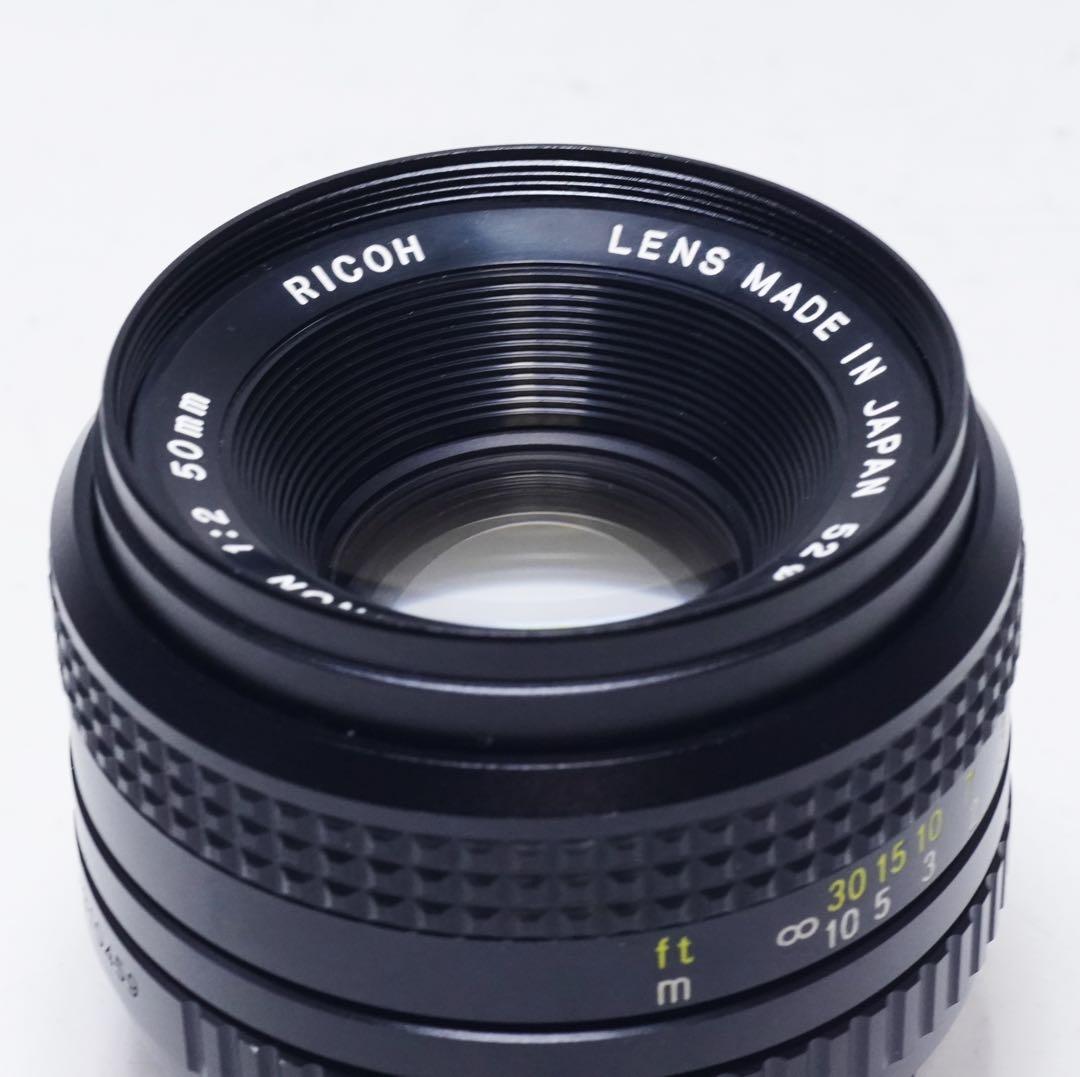 極美品 初期型 RICOH XR RIKENON 50mm F2 富岡光学