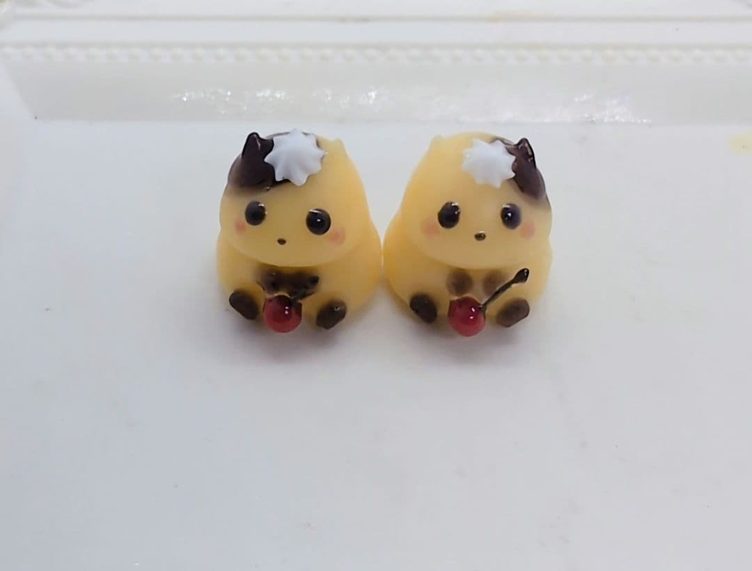 レジン パーツ ハムスター プリン