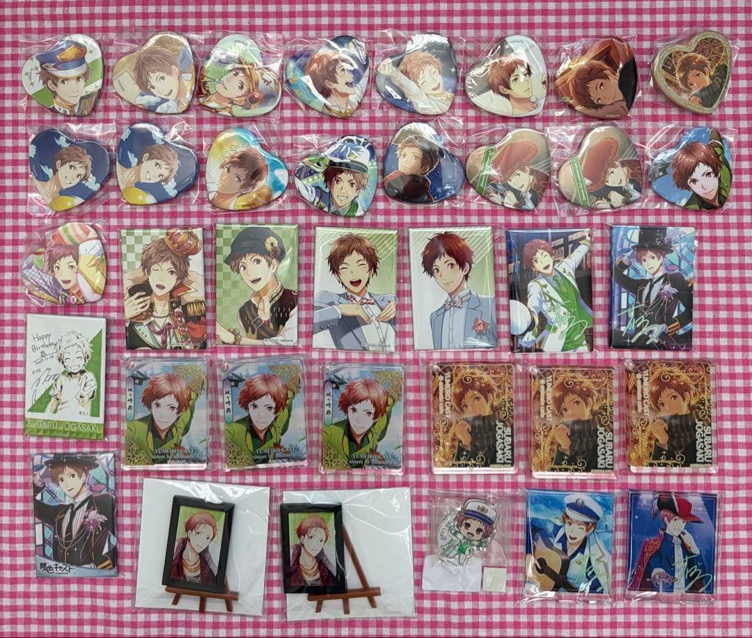 夢色キャスト 城ヶ崎昴 夢キャス グッズまとめて286個 缶バッジ アクスタ