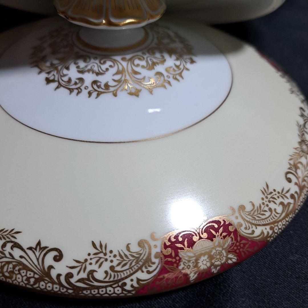 1930-1941年　オールドノリタケ ハンドペイント　スープチューリン