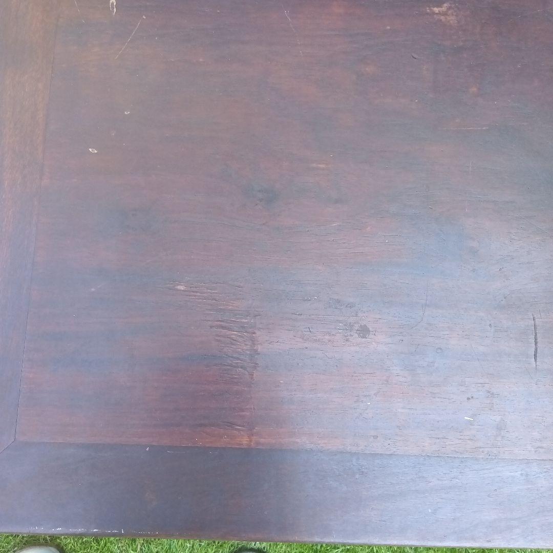 紫檀　座卓　昭和レトロ　希少　アンティーク　送料込