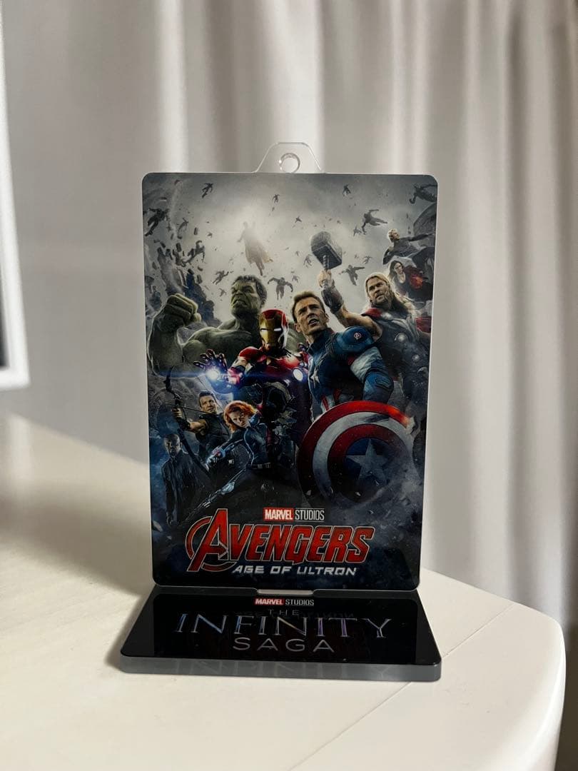 marvel映画ポスターアクリルキーホルダースタンド