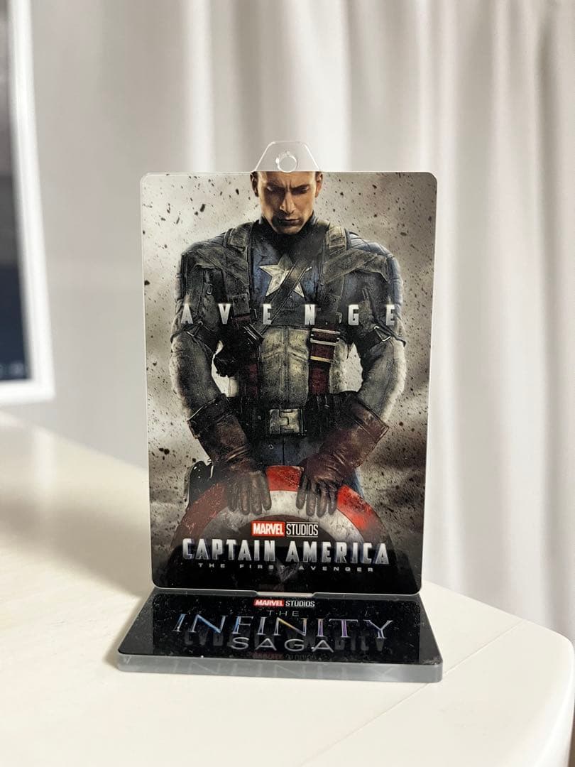 marvel映画ポスターアクリルキーホルダースタンド