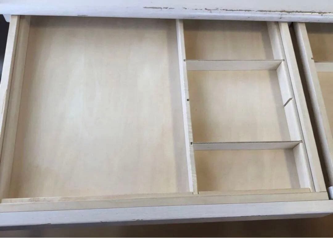 ベネッセ×カリモク 学習机 学びデスク幅110センチ ホワイト ライト付