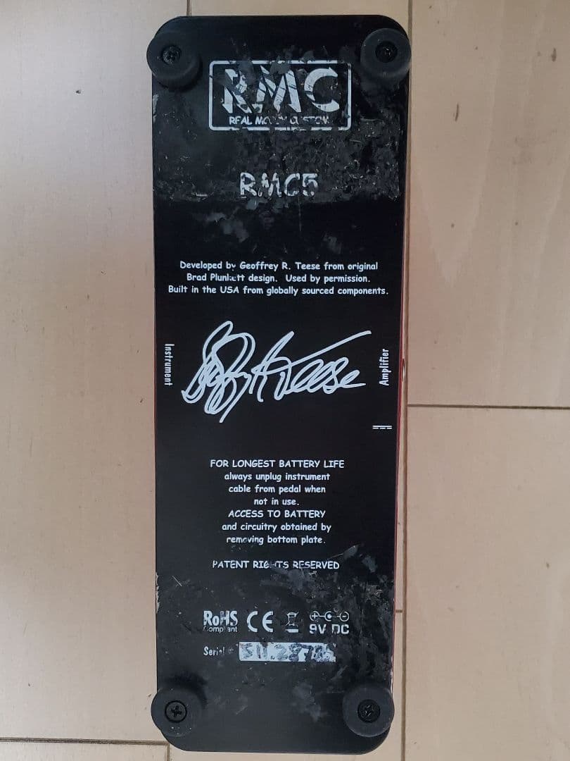 Real Mccoy Custom　RMC5 Wizard Wah RMC ワウ