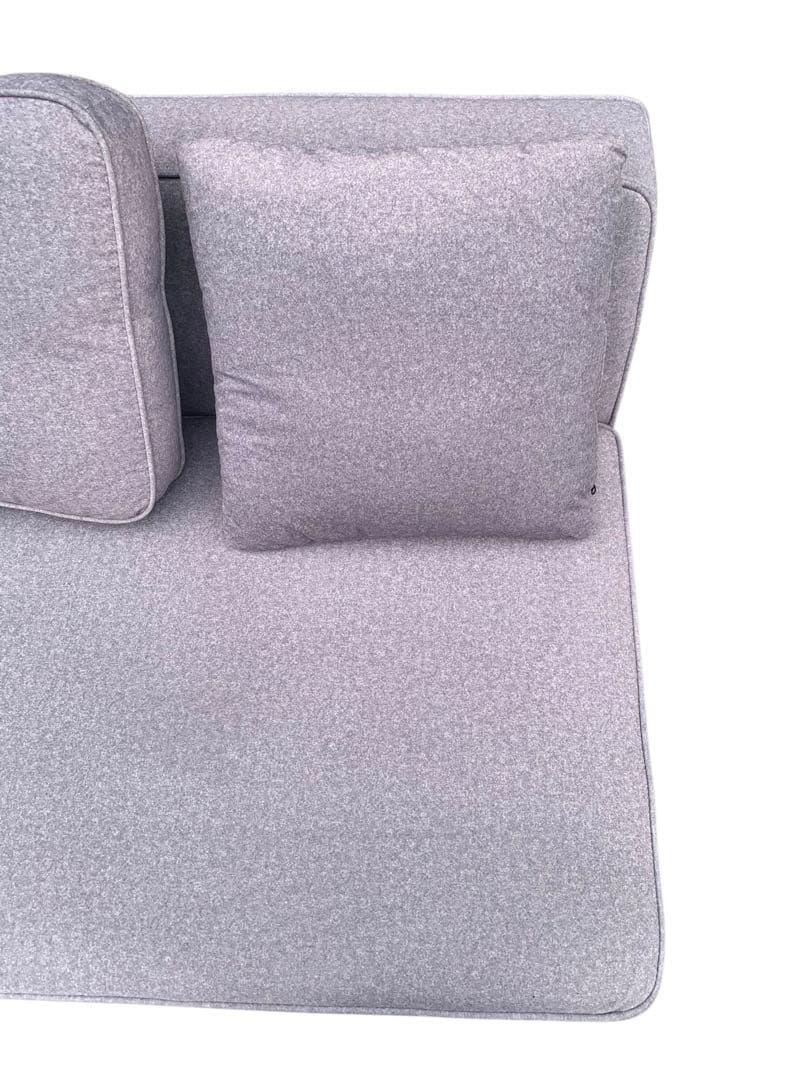 ファブリックカウチ ソファ オットマン付き うんこちゃん家具 美品 大阪配送