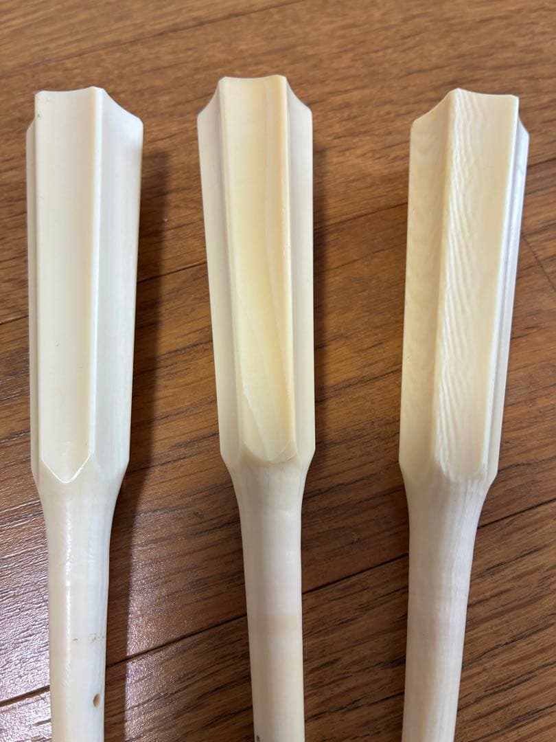 三味線　糸巻　3本　天然素材