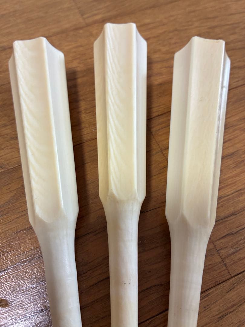 三味線　糸巻　3本　天然素材