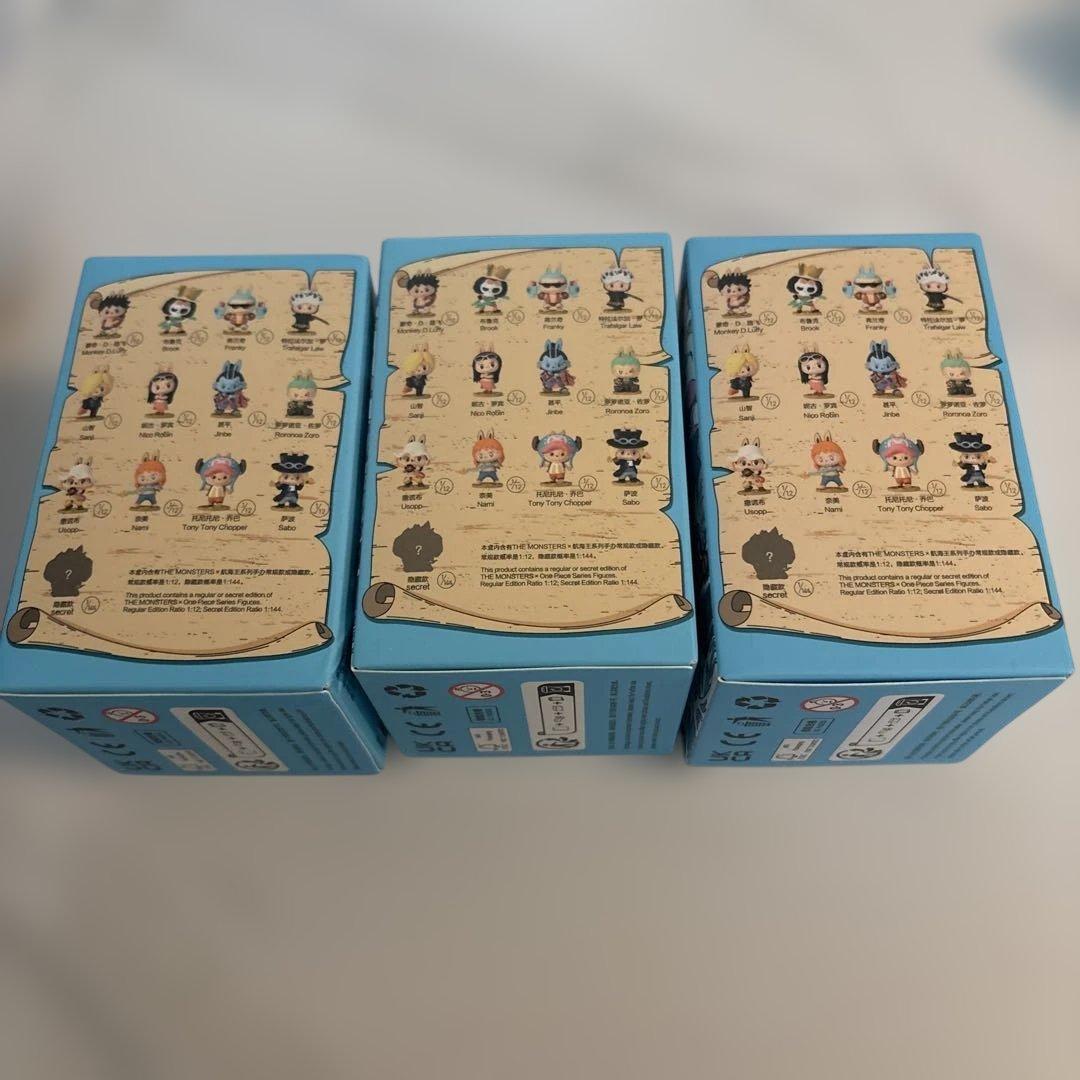 ラブブONE PIECE 【未開封完売品】ラブブ✖️ワンピース３箱