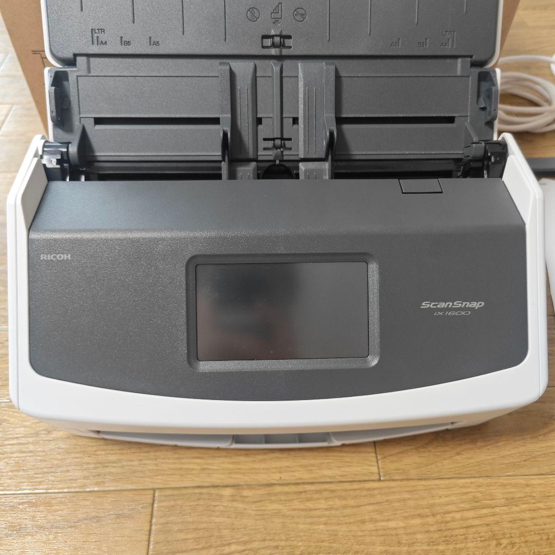 【美品】RICOH ScanSnap ドキュメントスキャナー ix1600