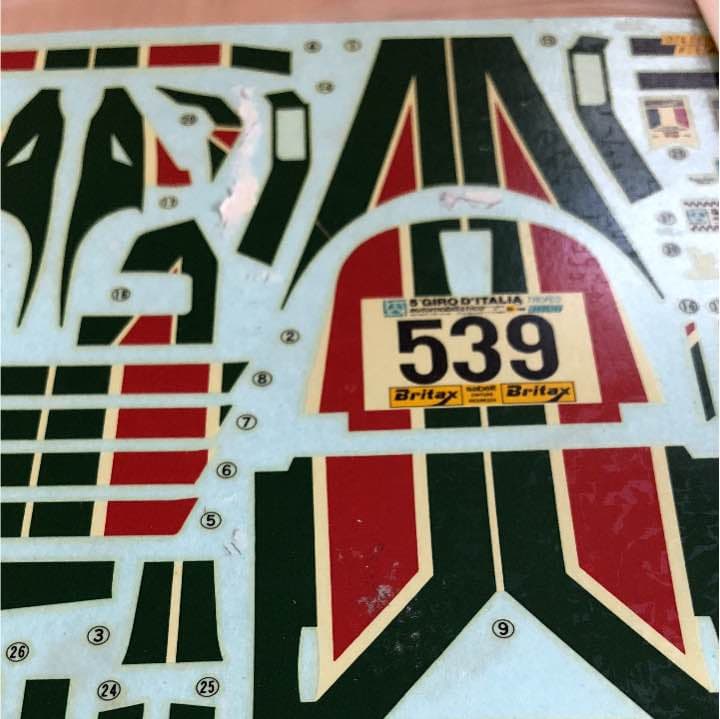 【送料込】☆絶版☆タミヤ ランチャストラトス ターボ 1/24 新品未組立