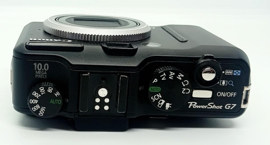 Canon PowerShot G7 10.0MP 黒 充電器付き 美品