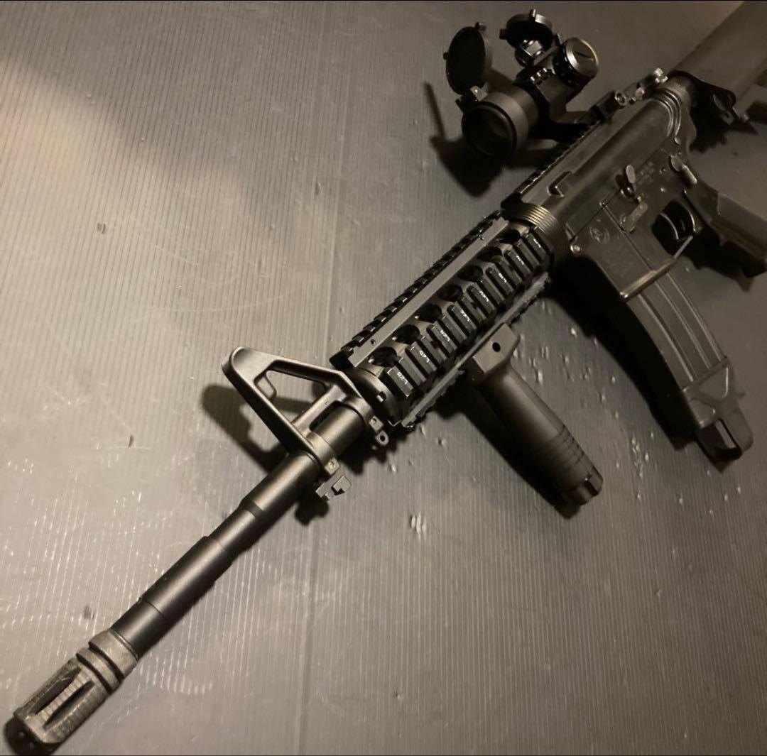 次世代電動ガン SOPMOD M4 【ジャンク】【充電器、ドットサイトなし】