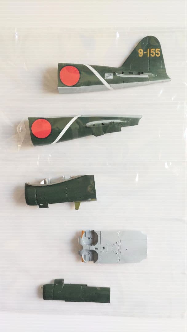 ハセガワ・トミーテック 1/48 三菱製零戦52型 技MIX 彩色済み ST01