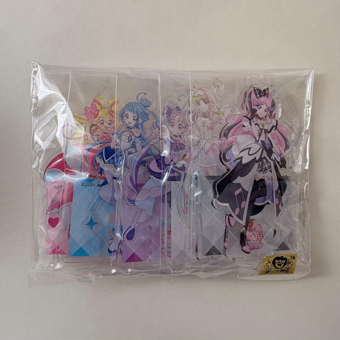 映画 キミとアイドルプリキュア♪ Blu-ray特典 アクリルスタンド5種セット
