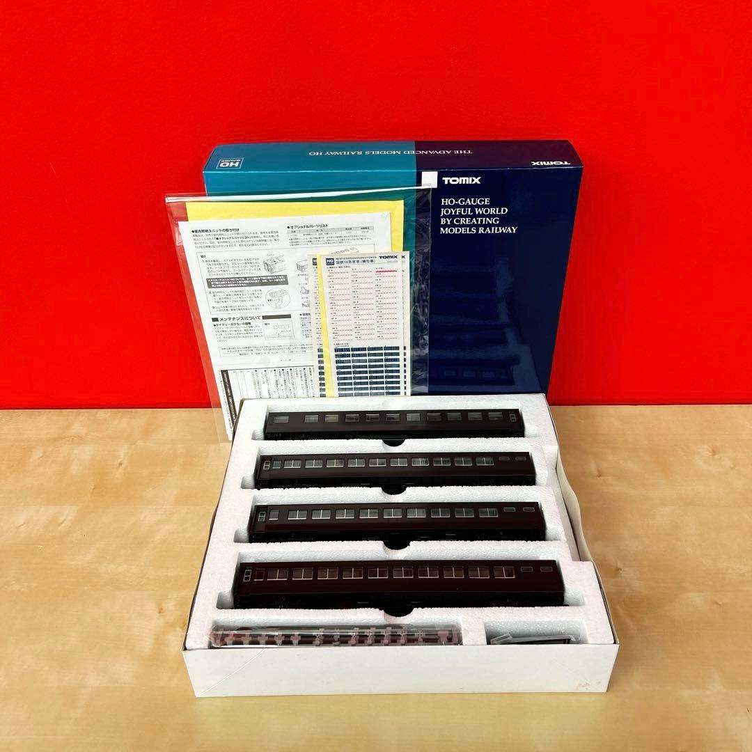 Nゲージ　国鉄10系寝台客車(茶色)セット