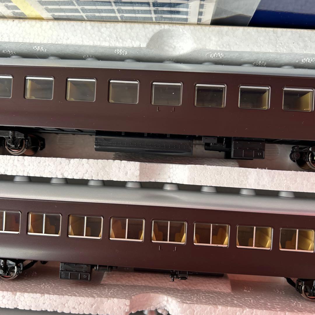 Nゲージ　国鉄10系寝台客車(茶色)セット