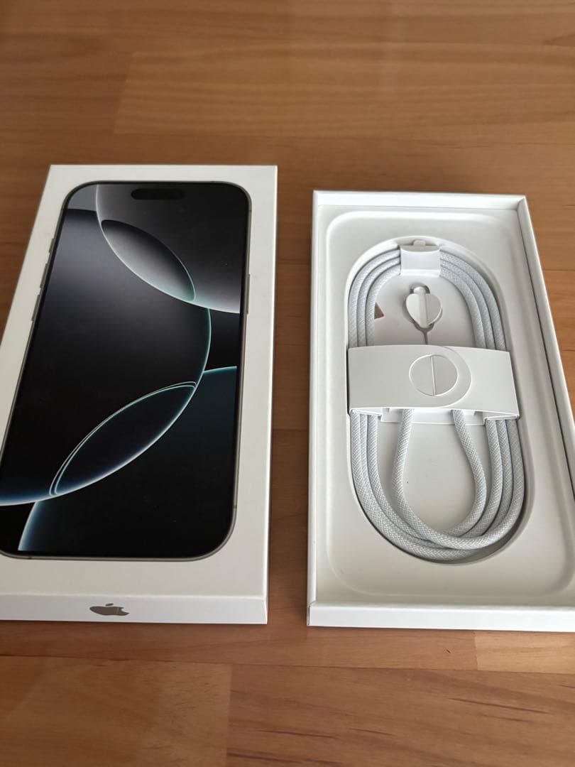 【最終値下げ】iPhone16 Pro 256GB背面割れ