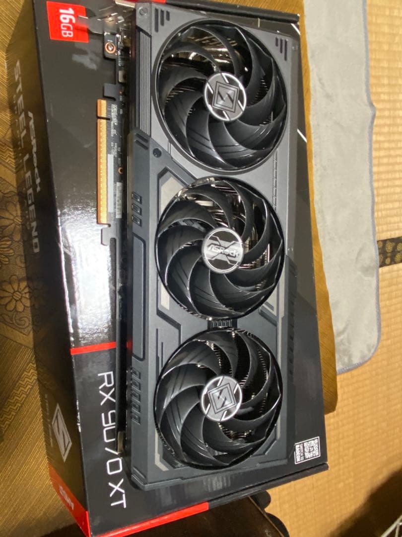 グラフィックボード・グラボ・ビデオカード ASRock Radeon RX9070XT 16GB