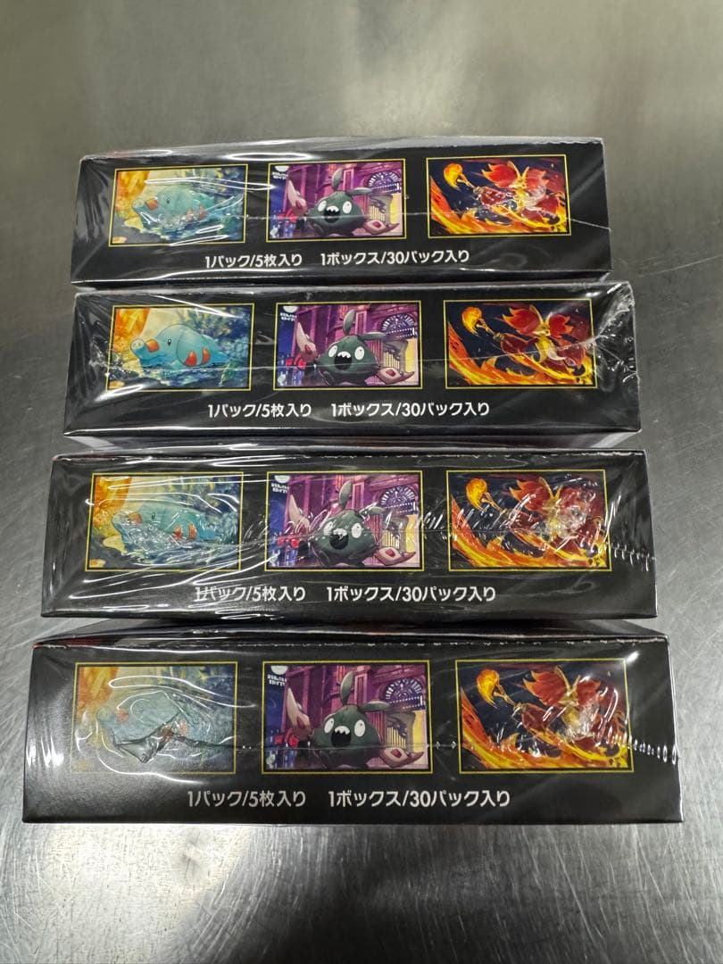 ポケモンカード　ニンジャスピナー　4BOX シュリンク付き