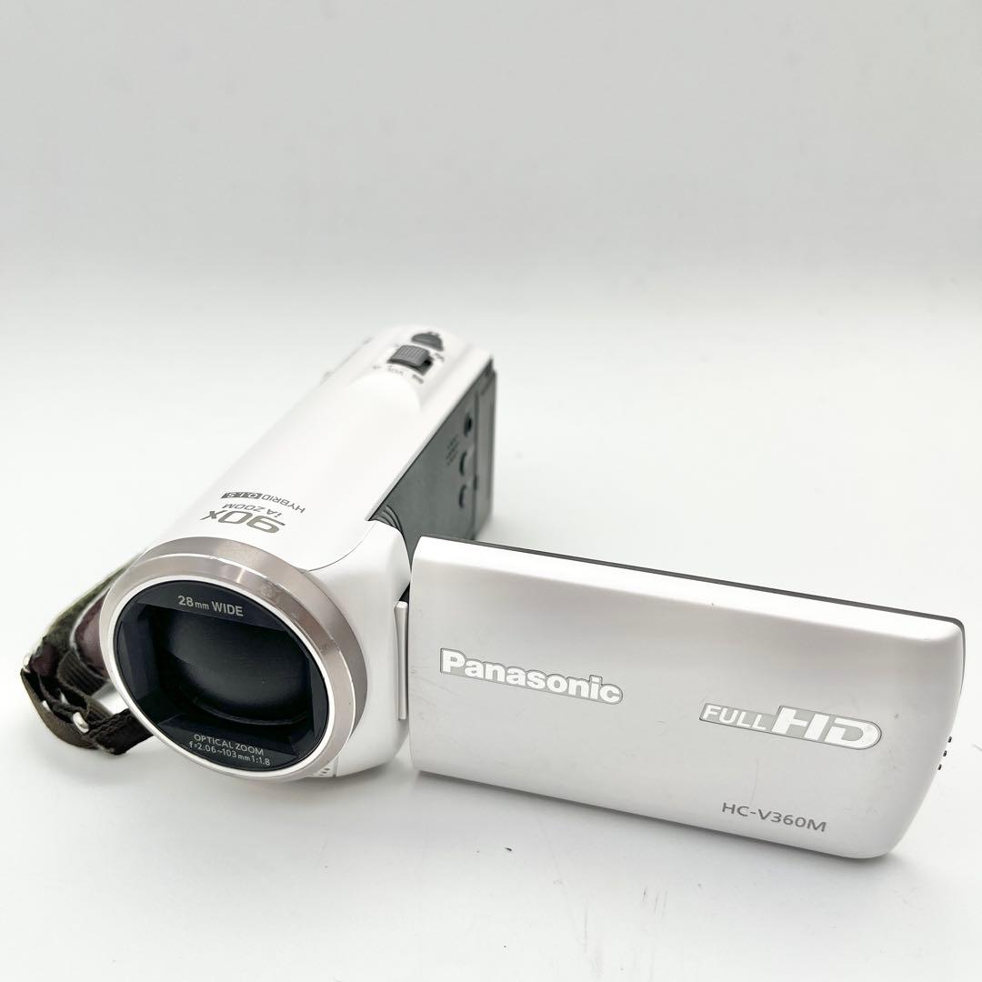 Panasonic HC-V360M FHD60Pビデオカメラ 動作確認済み