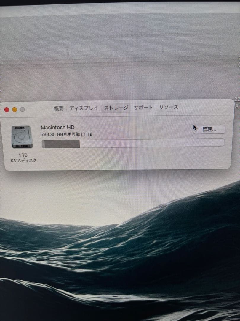 Macデスクトップ Apple iMac 21.5-inch Late 2015 Core i5