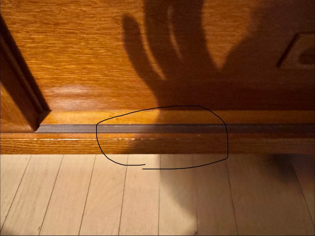 ミッドセンチュリーキャビネット ブラウン